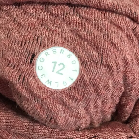 Lululemon Catch A Moment Zip Hoodie Heathered Merlot Size 12 - Picture 12 of 16